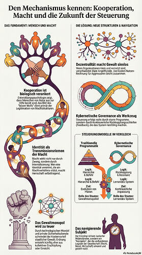 Kooperation, Macht und gesellschaftliche Steuerung